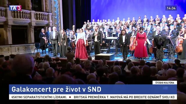 Galakoncert pre život v SND / Radosť z umenia / 100 rokov dizajnu - plast / Tajný denník Adriana Mola / Nové maľby Miliny Zimkovej