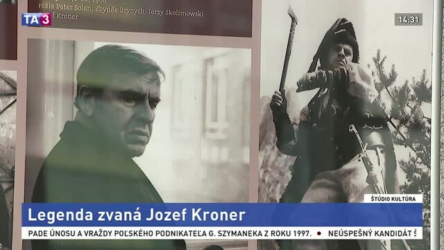 Legenda zvaná Jozef Króner / Biblia na doskách divadla Aréna / Hummelove sláčikové kvartetá / "Filmový balet" o Chaplinovi v SND / Život vo vzdialených krajinách / Pocta kardinálovi