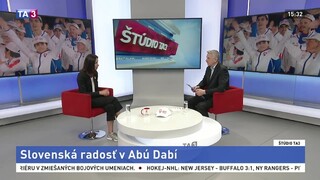 ŠTÚDIO TA3: O Svetových hrách Špeciálnych olympiád v Abú Zabí