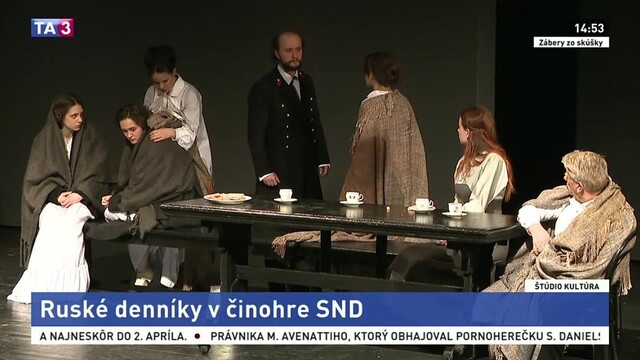 Brodsky/Baryshnikov / Punkové otvorenie Febiofestu / S vedúcim výpravy o oscarovej Rome / Trhliny Samuela Pauča / Pocta M. R. Štefánikovi / Ruské denníky v činohre SND / Ophélie Gaillard v Bratislave
