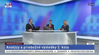 Takto vyzerala volebná noc. Pozrite si volebné štúdio TA3