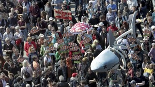 Nepáčia sa im vysoké ceny nájmov. Nespokojní Nemci protestujú
