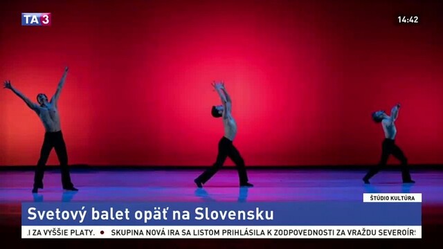 Súboj dvoch vládkyň / Nech žije Picasso! v GMB / Svetový balet opäť na Slovensku / Biblia v Slovenskej filharmónii / Šupkári v Bibiane / Slovenské spevy v Klariskách / Spomienky na hrdinov