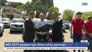 Dlhoročný partner MS v hokeji odovzdal organizátorom autá