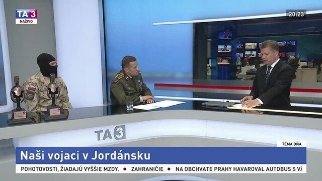 Veľký malý M. R. Štefánik / Slovenskí vojaci v Jordánsku