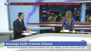 V. Lichvár o stíhaní Juliana Assangea
