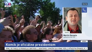 M. Dorazín o inaugurácii ukrajinského prezidenta Zelenského