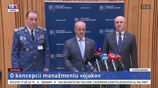 TB P. Gajdoša, J. Hoľka a B. Ďurkecha o koncepcii manažmentu vojakov