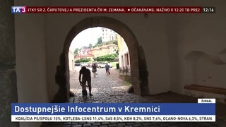 Sťažnosti občanov zabrali, Kremnica má dostupnejšie Infocentrum