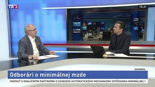 Prezident KOZ M. Magdoško o zvýšení minimálnej mzdy