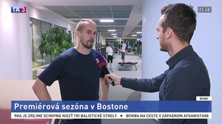 Brankár J. Halák o premiérovej sezóne v Bostone