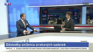 Analytik S. Pánis o dôsledkoch zníženia úrokových sadzieb