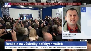 Spolupracovník TA3 M. Dorazín o výsledkoch volieb v Poľsku