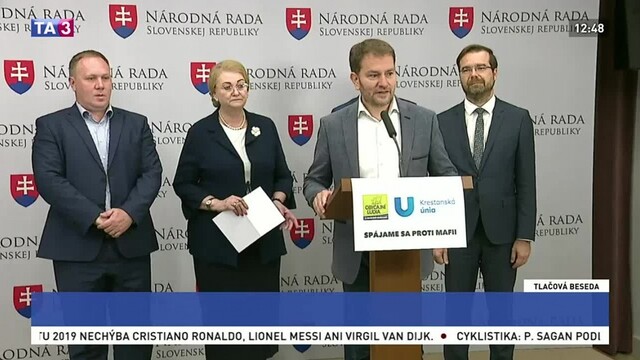 TB predstaviteľov Kresťanskej únie o spojení s OĽANO