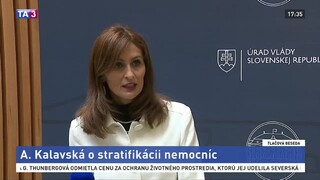 TB A. Kalavskej o stratifikácii nemocníc