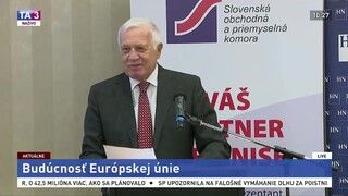 Príhovor P. Mihóka a V. Klausa o budúcnosti Európskej únie