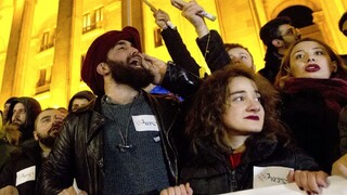M. Dorazín o pokračujúcich protestoch v Gruzínsku