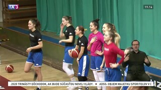 Basketbalistky sa v kempe pripravujú, v nominácii nastala zmena