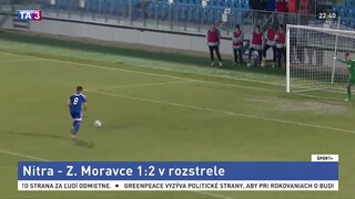 Nitra čelila Zlatým Moravciam, rozhodnúť musel až rozstrel