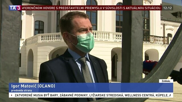 Prezidentka prijala v paláci Pellegriniho a Matoviča