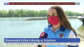 Stanovská sa pripravuje na Orave, stíha tréningy i štúdium