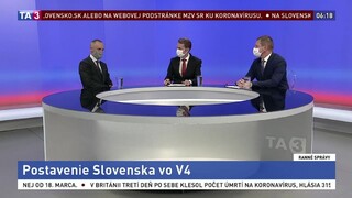 Valášek a Kmec diskutovali aj o V4. Dobrý projekt, zhodli sa