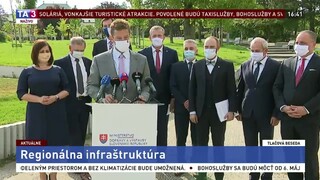 TB A. Doležala po stretnutí s predsedami samosprávnych krajov