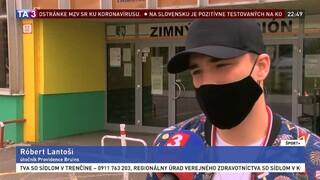 Hokejista R. Lantoši o zápasoch a zámorskej skúsenosti