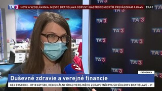 L. Grajcarová o duševnom zdraví a verejných financiách