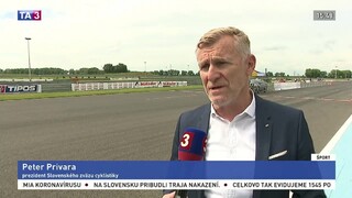 Prezident SZC P. Privara o otvorení domácej sezóny cyklistov