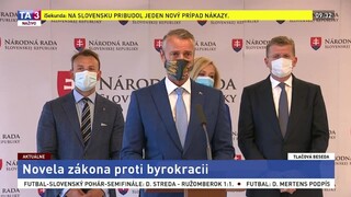 TB odídencov zo Smeru-SD o novele zákona proti byrokracii