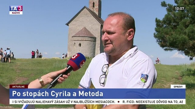 Hovorca T. Ujlacký o putovaní po Cyrilometodskej ceste
