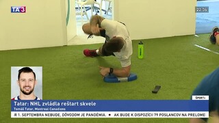 NHL je po reštarte bez divákov. Ako vníma situáciu v zámorí Tatar?