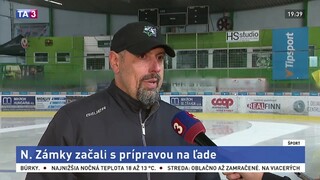 Tréner HC Nové Zámky M. Hrnčár o tíme a prípravách na sezónu