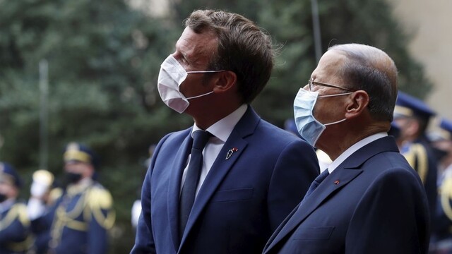 Macron navštívil Bejrút. Požaduje od politikov reformy