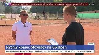 Tréner Š. Čižmarovič o US Open bez Slovákov