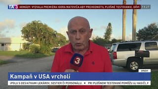 Spolupracovník TA3 I. Teleky o predvolebných mítingoch na Floride