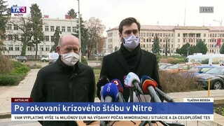 TB primátora M. Hattasa o zlej pandemickej situácii v Nitre