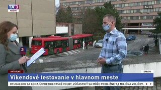 Starosta Ružinova M. Chren o víkendovom testovaní v Bratislave