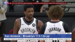 Vyrovnaný zápas v San Antoniu rozhodlo až predĺženie