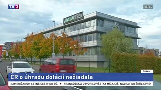 Bruselu nie sú nič dlžní. Česko o úhradu dotácii nikdy nežiadalo