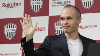 Iniesta oslávil narodeniny v podobe predĺženia zmluvy s japonským klubom