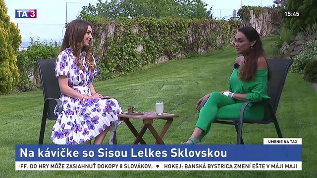 Na kávičke so Sisou Lelkes Sklovskou