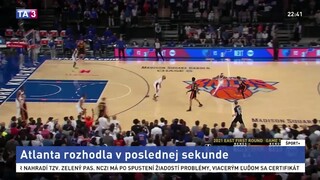 NBA: Nedarilo sa Lakers a Utahu. Atlanta rozhodla v poslednej sekunde