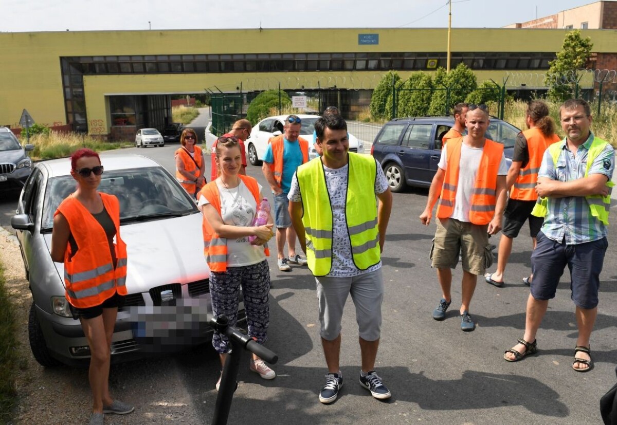 Protest na hraničnom priechode Milhosť.