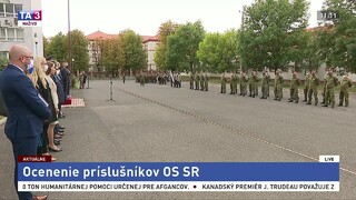 Ocenenie príslušníkov Ozbrojených síl SR