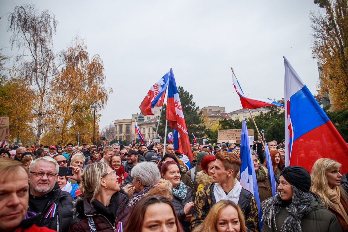 Protest hnutie republika