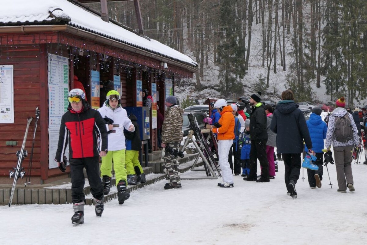 Lyžovačka vo Valčianskej doline