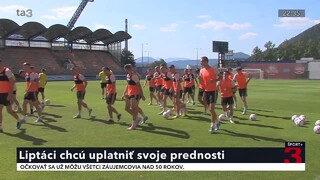 V Ružomberku vládne pohoda. Futbalisti sa pripravujú na zápas proti Rige