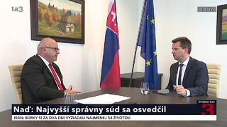 Predseda Najvyššieho správneho súdu by chcel skrátiť dĺžku konania na jeden rok